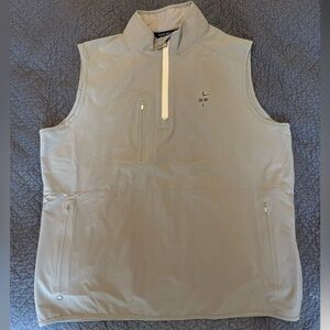 Peter Millar Men's Light Grey Golf Vest